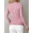 Women's Elegant V-Neck Sweater with Full Zipper Front - Belted Waist Suitable for Spring/Fall, Casual to Office Wear, Solid Color Long Sleeve Blouses Sweaters